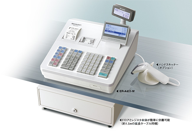 シャープ最上位レジスターER-A411 NNS8411　955110 シャープ最上位レジスターER-A411 NNS8411 955110 - メルカリ