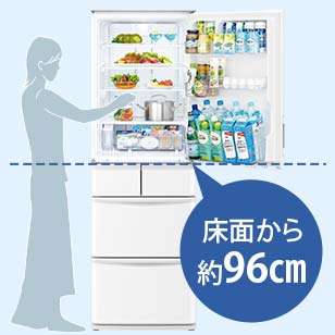 SJ-X417J | 冷蔵庫：シャープ