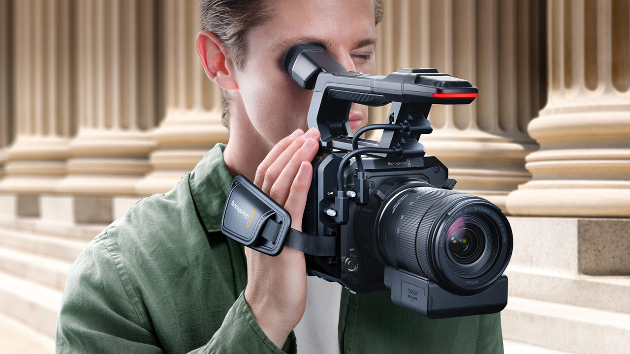 ブラックマジックデザイン、「Blackmagic PYXIS Pro Handle」「Pro