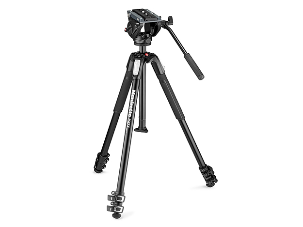 ヴァイテック、Manfrottoの500/502シリーズビデオ雲台の三脚キットを