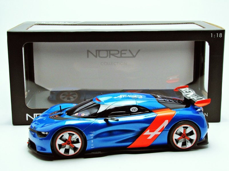 RENAULT ALPINE A110 - 50 2012 Blue - ダイキャストモデル - Norev 185147