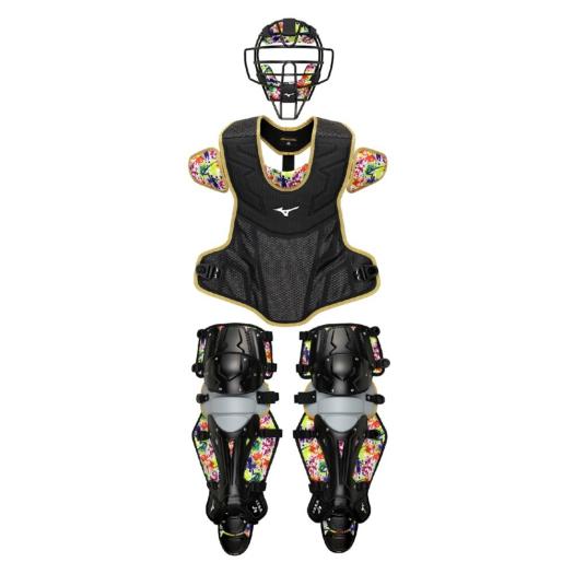 小学生軟式用／ゴムソフトボール用捕手防具3点セット 25年ブランド