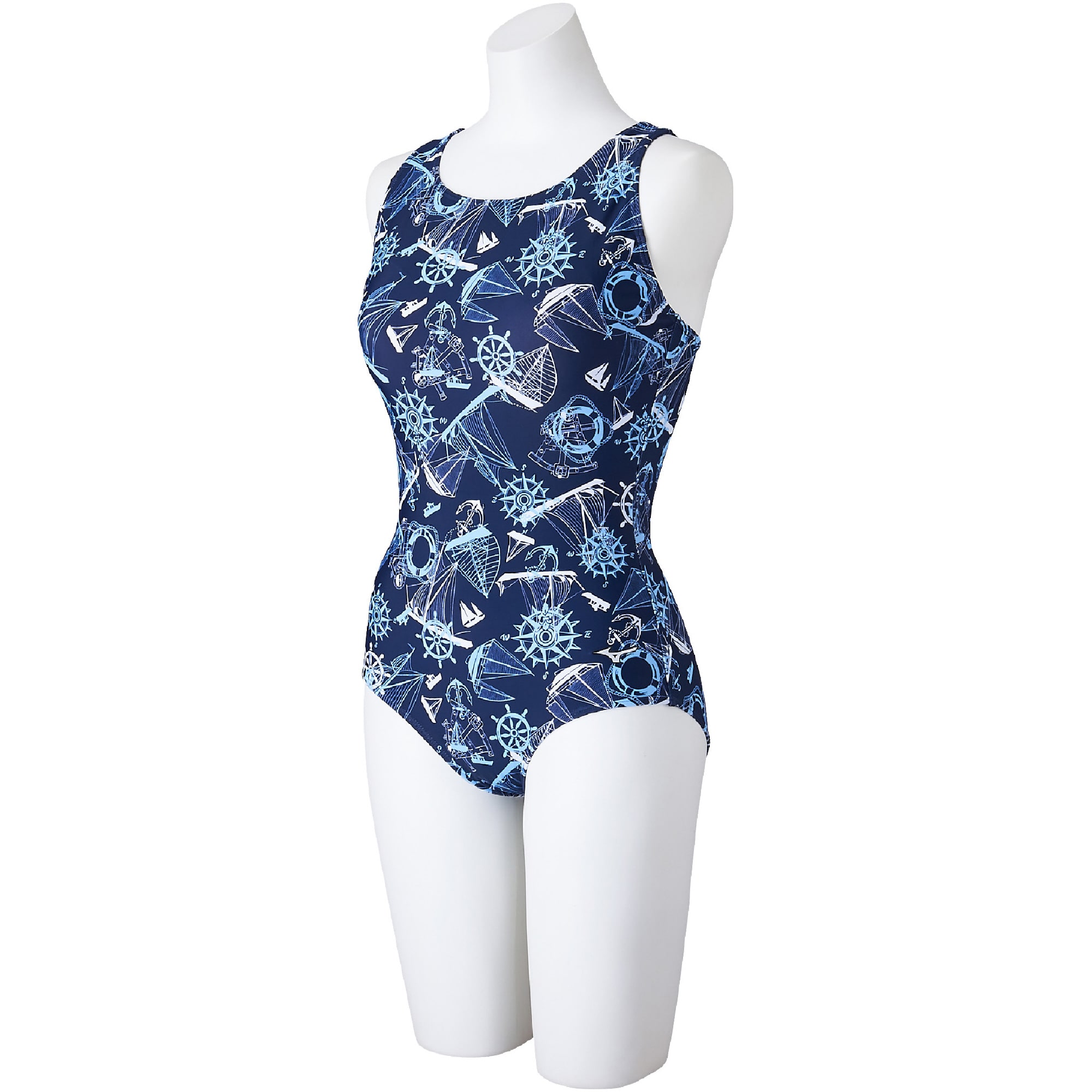 アクアフィットネス用ワンピース|N2JAA814|フィットネス水着|スイム