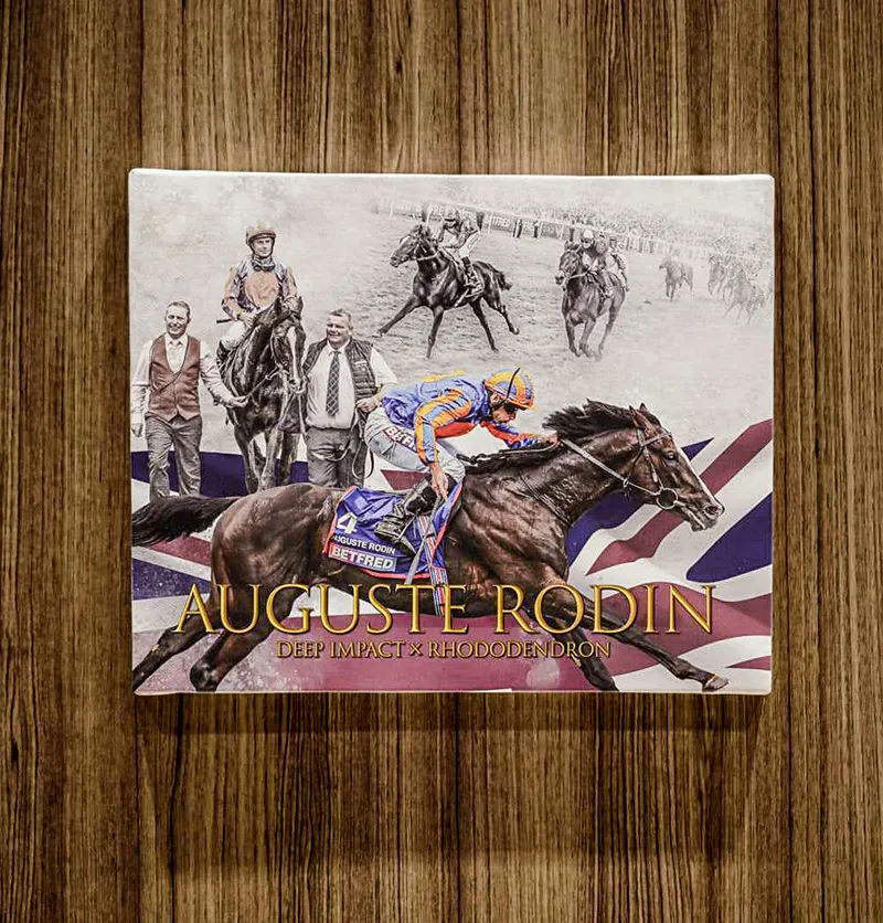 JRA-VAN複コロ限定景品 オーギュストロダン ウォールデコパネル