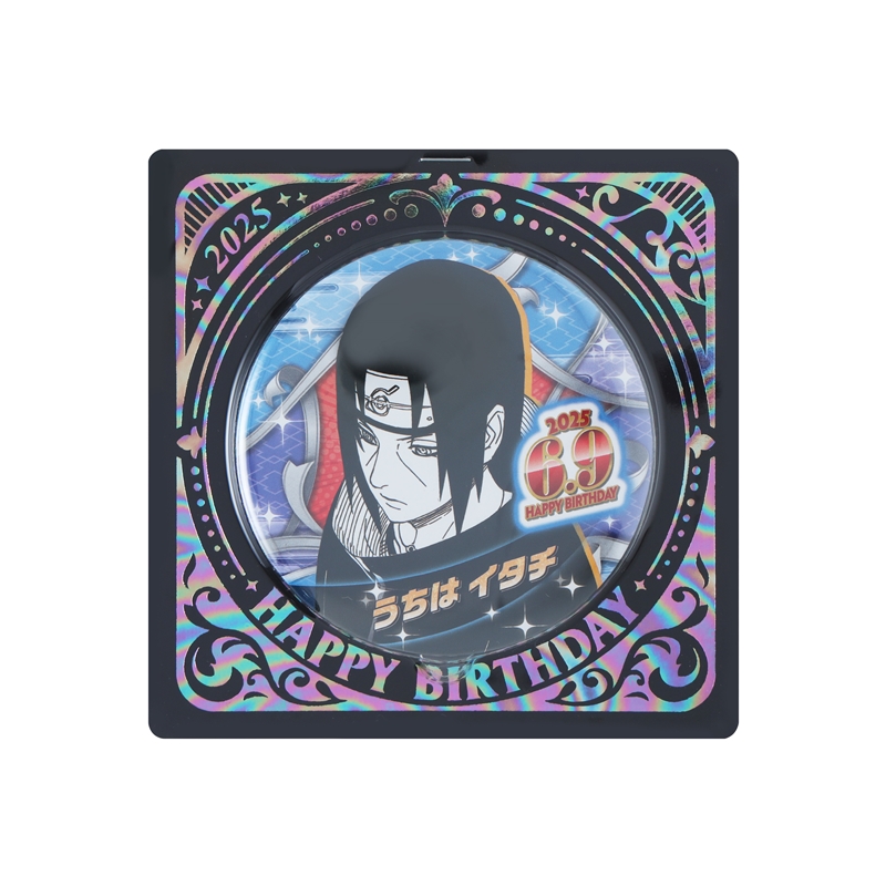 NARUTO－ナルト－』バースデイ缶バッジ うちはイタチ BE2