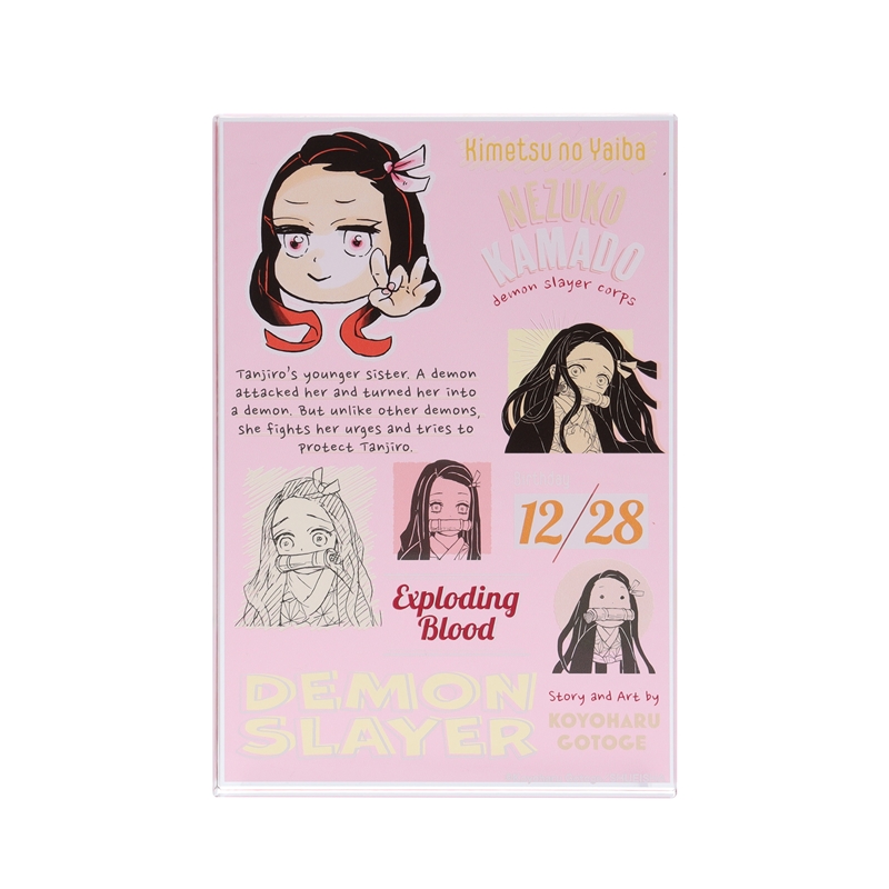 鬼滅の刃』アクリルブロック “HEROES” 竈門禰豆子 BD4: 装飾