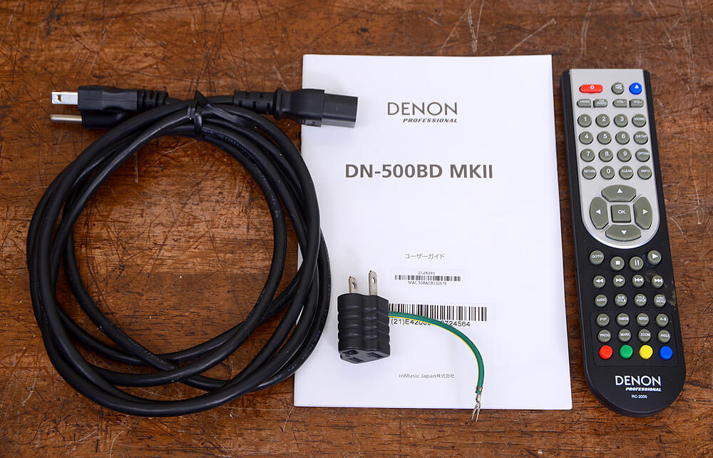 DENON DN-500BD MKII 業務用デジタルメディアプレーヤー / 札幌の中古