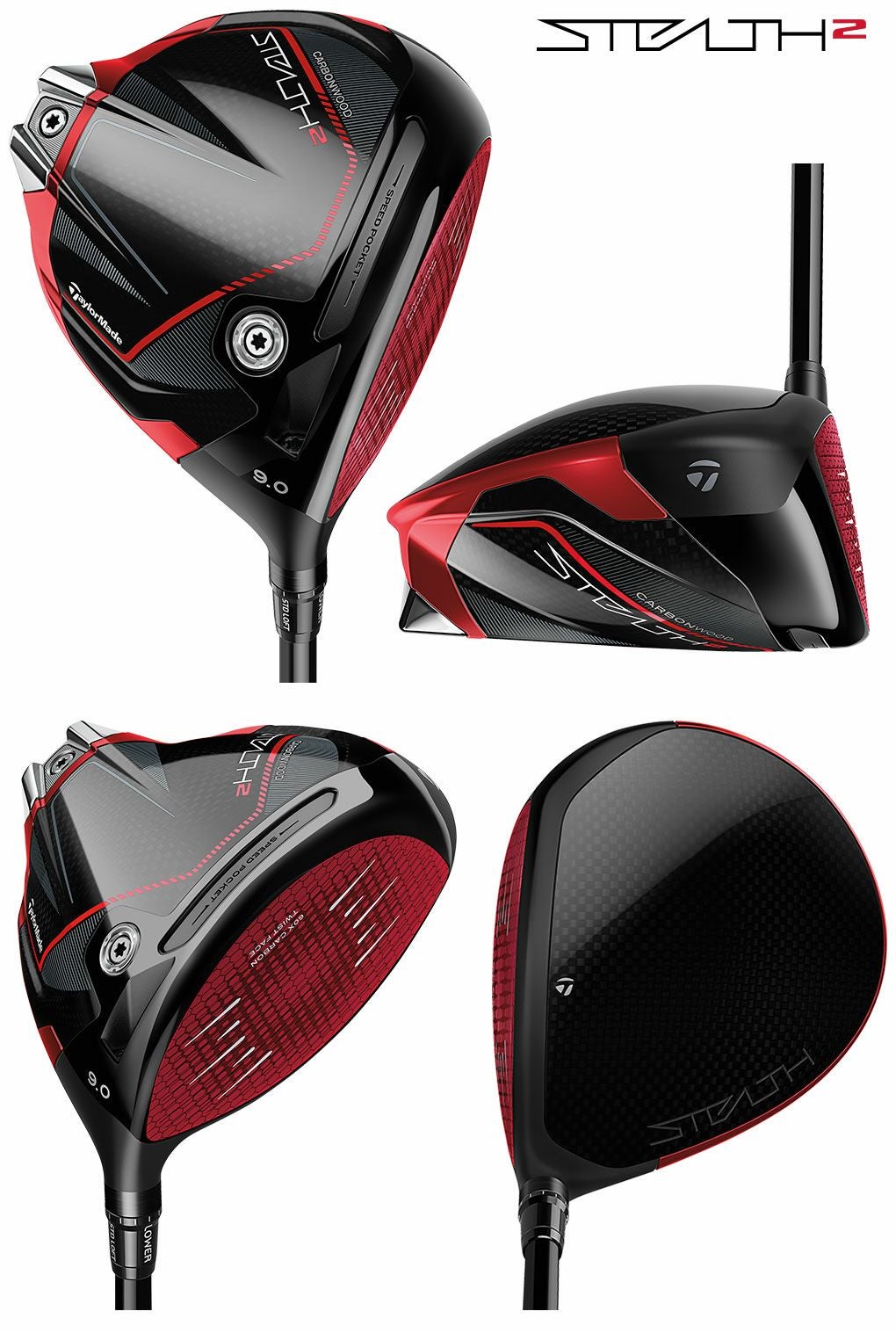 テーラーメイド STEALTH2 ステルス2 ドライバー メンズ 右用 Tour AD