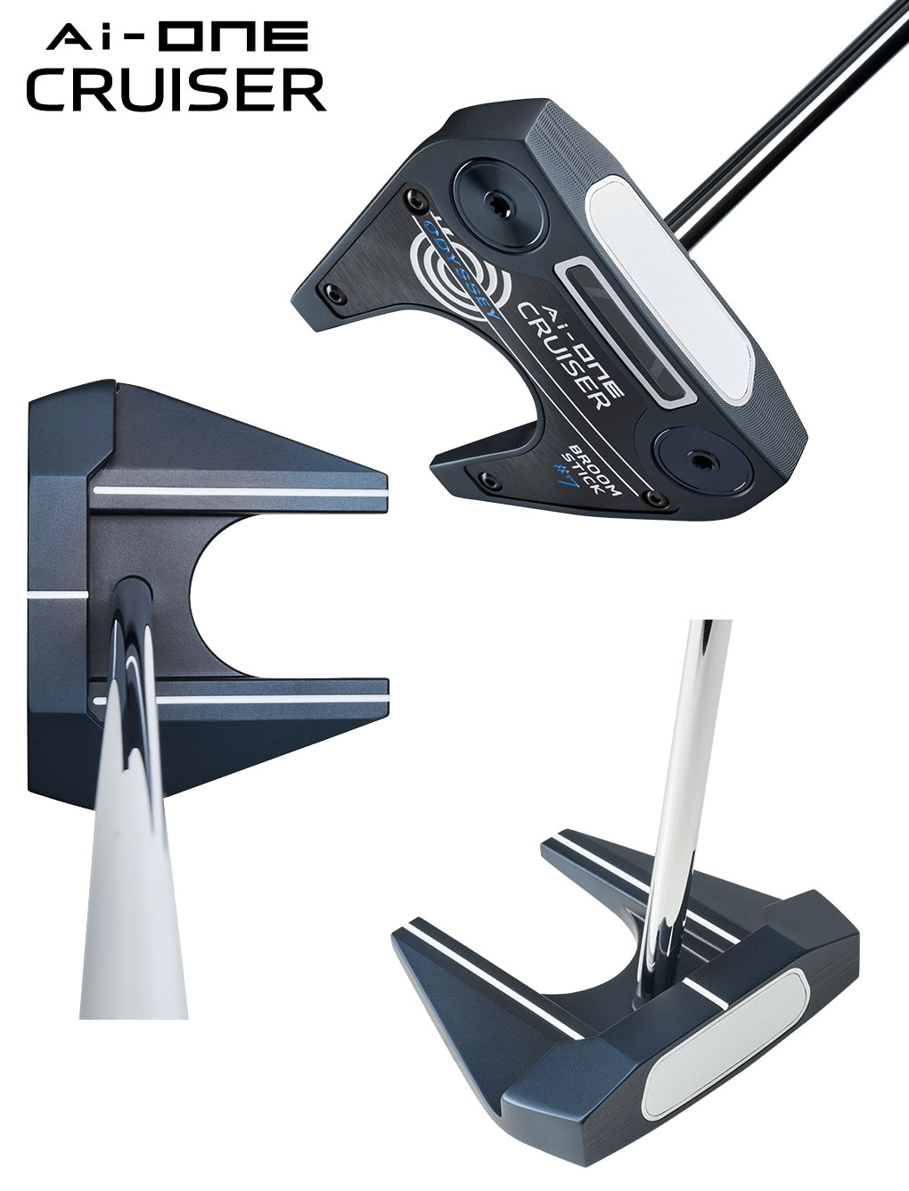 オデッセイ AI-ONE CRUISER #7 CS BROOMSTICK パター メンズ 右用 長尺