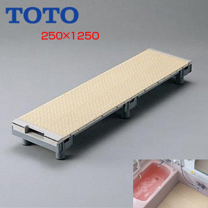 中古2枚 TOTO カラリ 床 すのこ マット お風呂 足場 中古2枚 TOTO