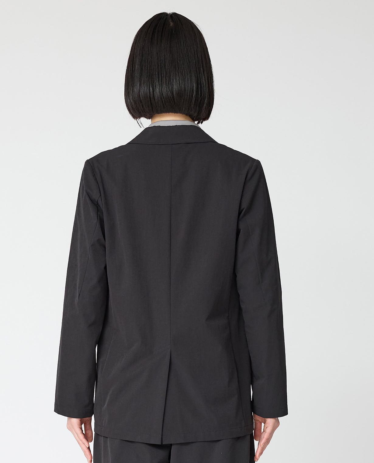 0001_L ヴィンテージストレッチ テーラードジャケット (ブラック) – K