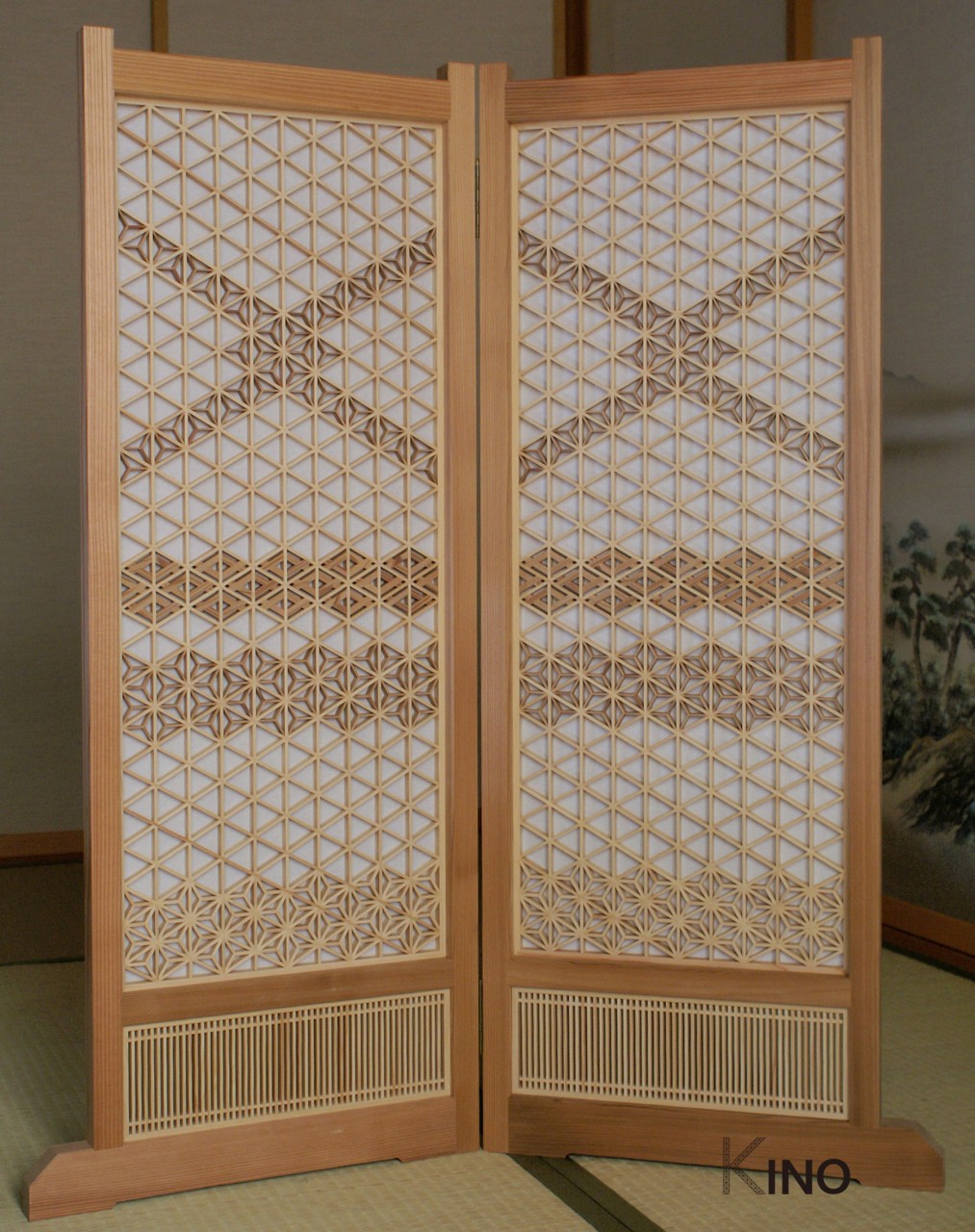 組子屏風集2 | K-INO 猪俣美術建具店 | 伝統工芸 組子 建具