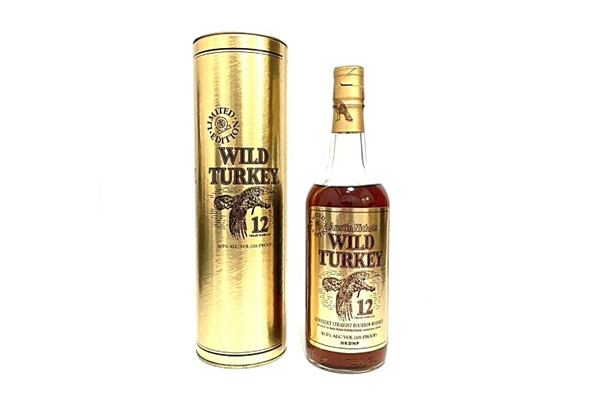 買取】ワイルドターキー【WILD TURKEY】ゴールドラベル 12年 750ml！を