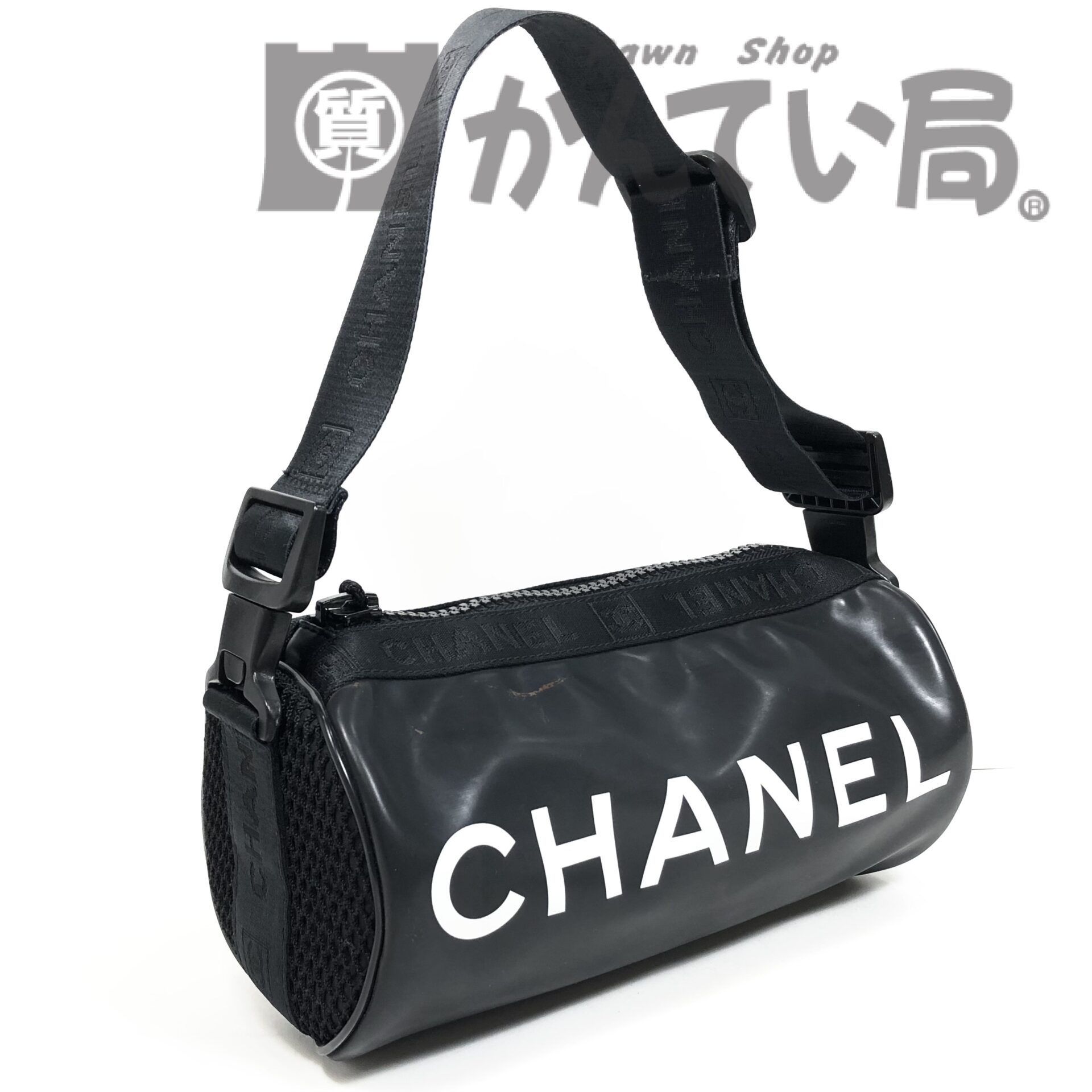 CHANEL スポーツライン ミニボストン ブラック をお買取りしました