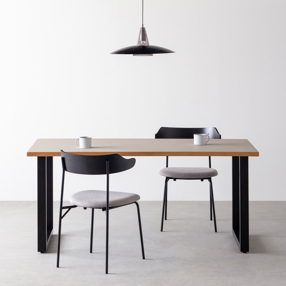 Simple - Modern ダイニングチェア 曲線 × プライウッド（ファブリック