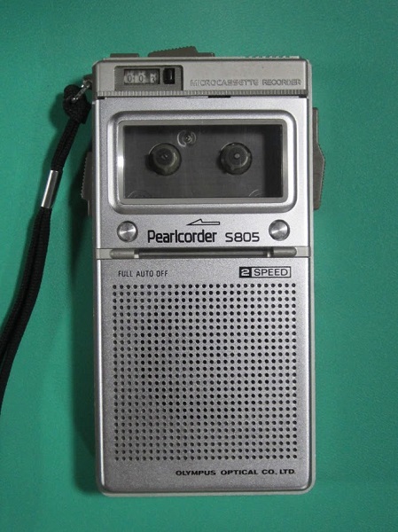 わたしの思い出家電】オリンパスのマイクロカセットレコーダー