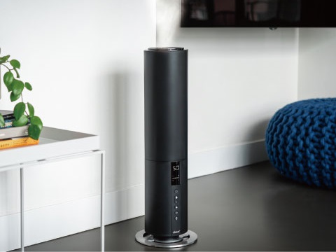 インテリアとして置いておける北欧デザインのタワー型加湿器 - 家電 Watch