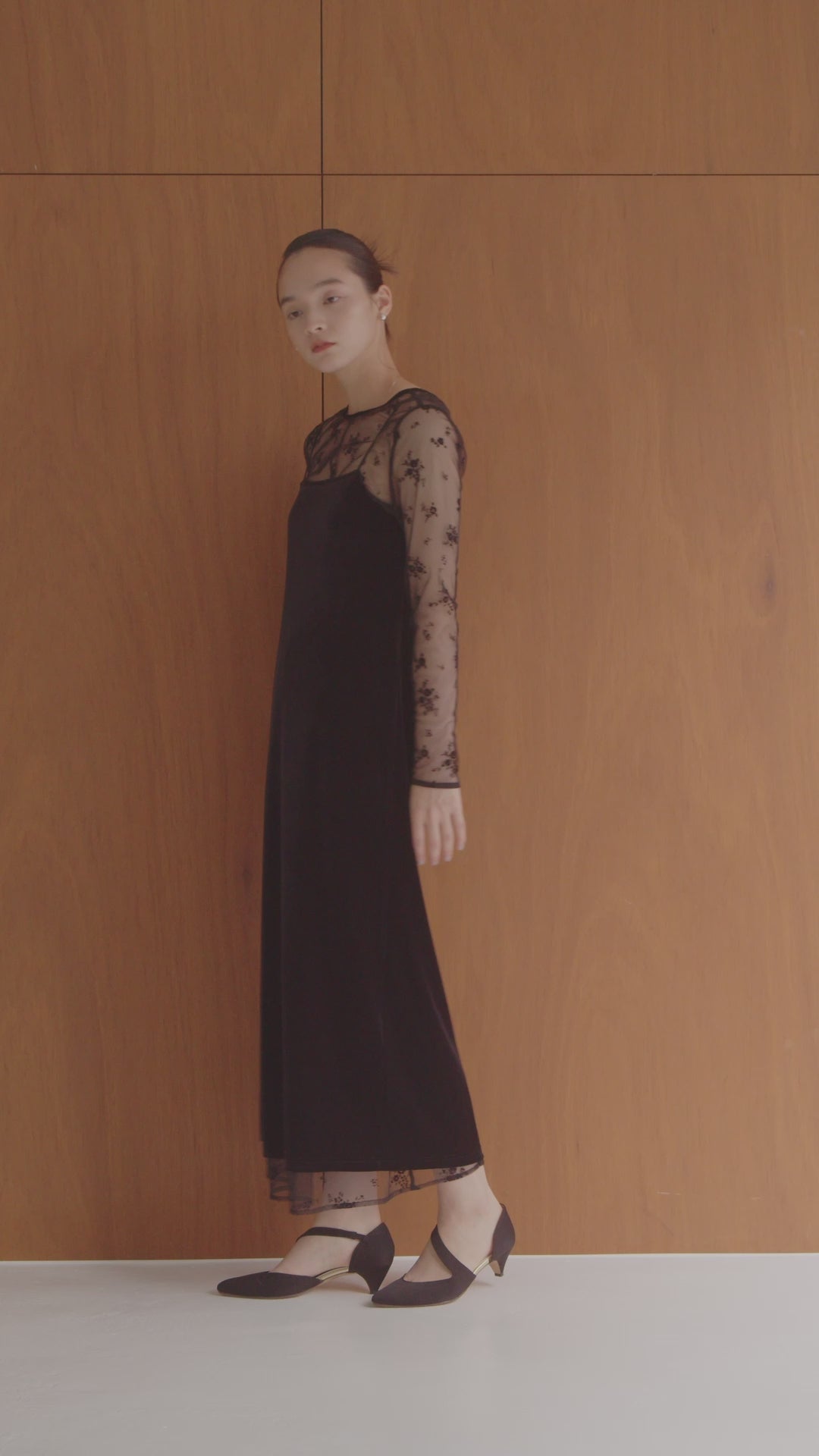 kaene公式オンラインストア フロッキーベロア2wayドレス / 100981 結婚