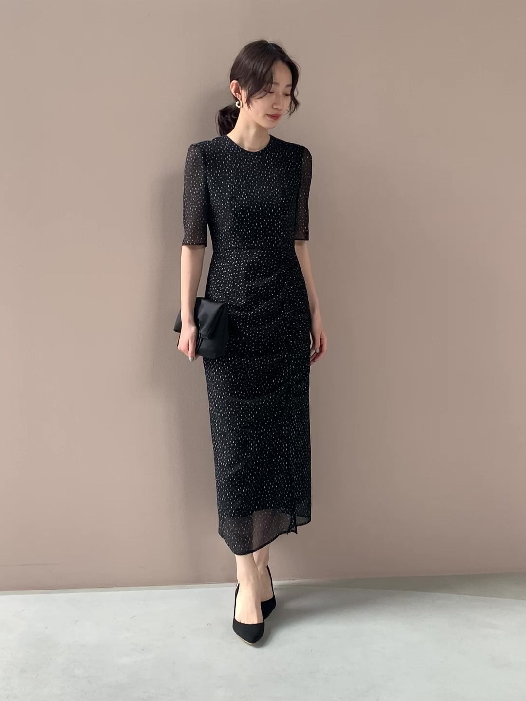 kaene公式オンラインストア ラメドビースリットドレス / 100827 結婚式