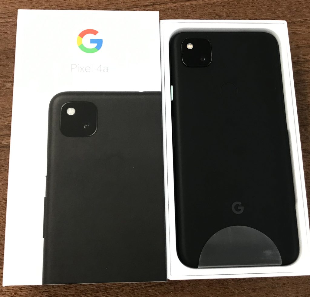 Google SoftBank SIMロック解除済み Pixel 4a (4G) Just Black 6GB