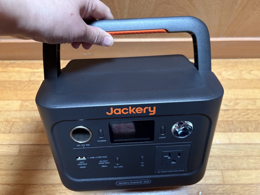 停電に備えて！軽量＆小型Jackeryポータブル電源240New | 買い物指南