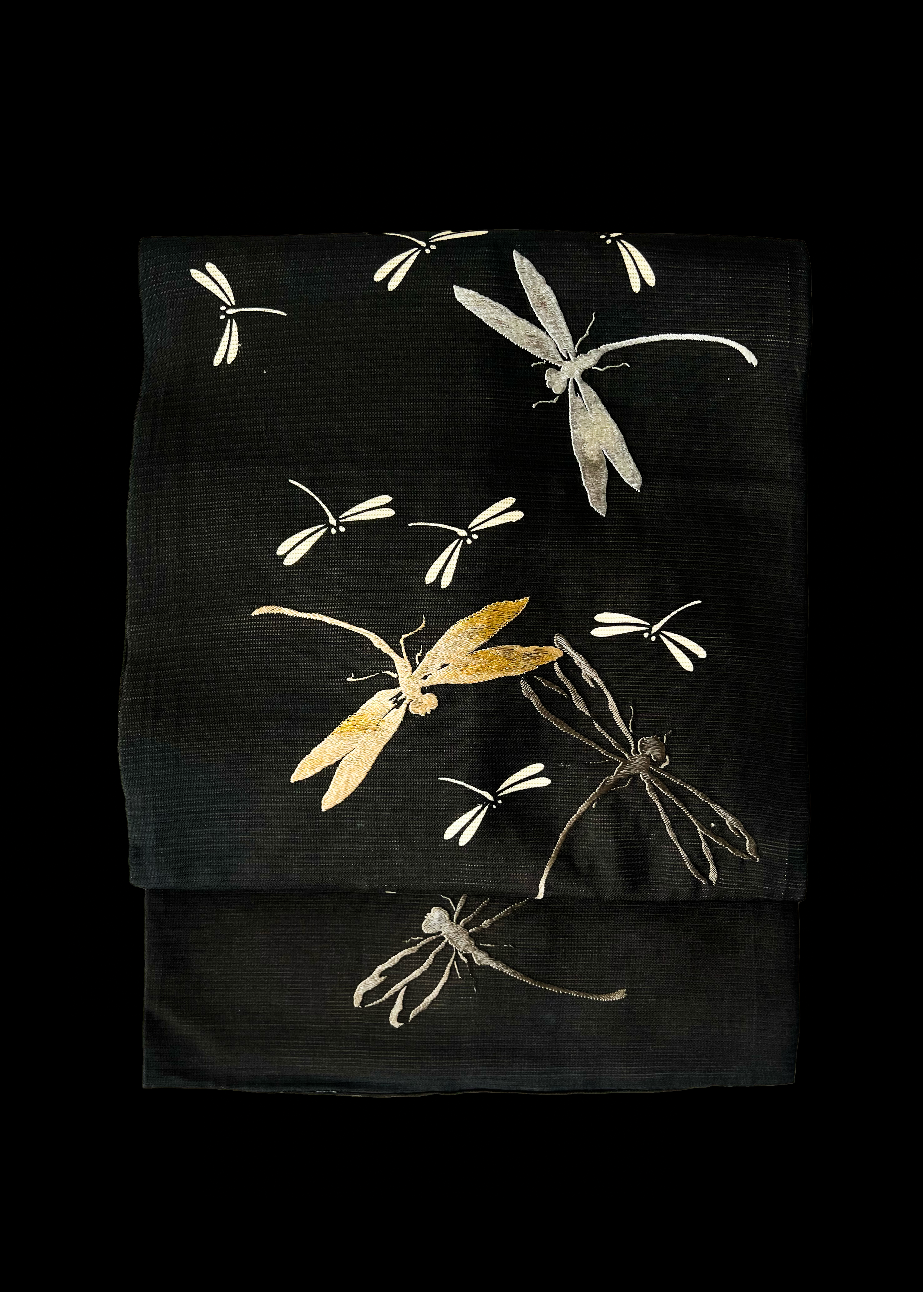 蜻蛉 絽（Wing）：アンティーク｜名古屋帯