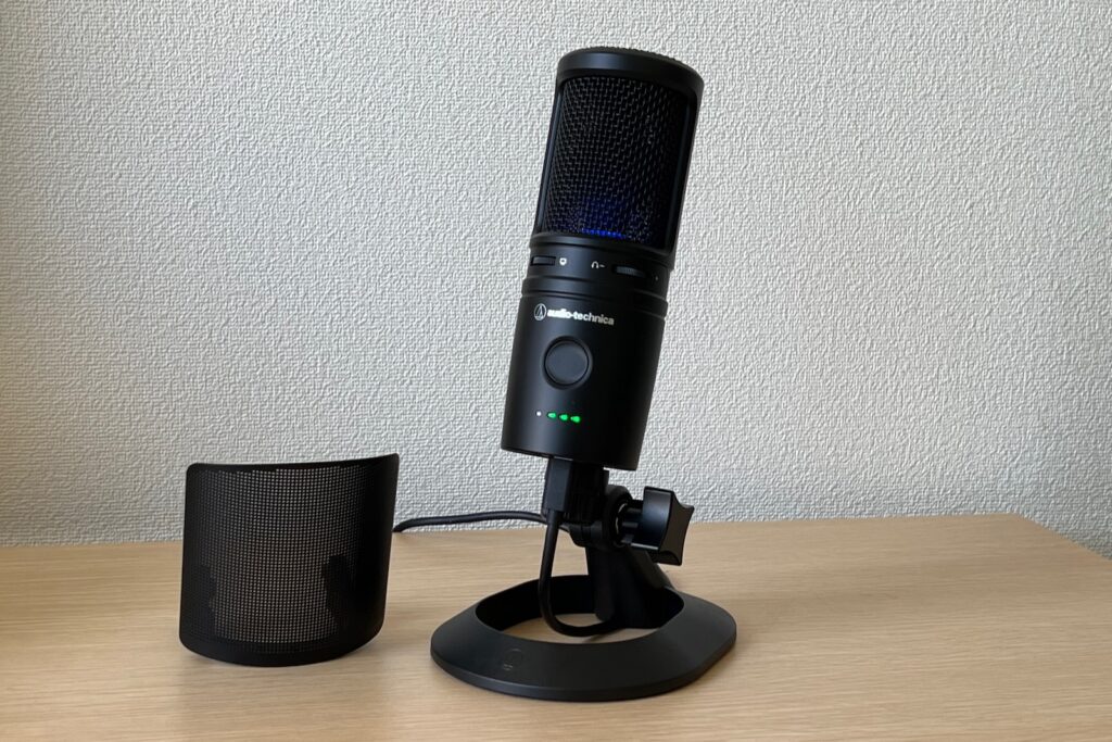 AudioTechnica AT2020USB-XPレビュー！ノイズリダクション付き高性能