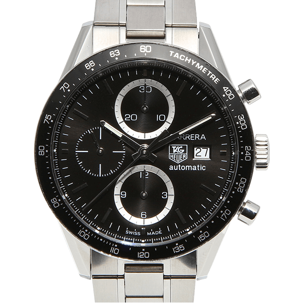 中古【CV2010】タグホイヤー（TAG HEUER） カレラ クロノグラフ デイト