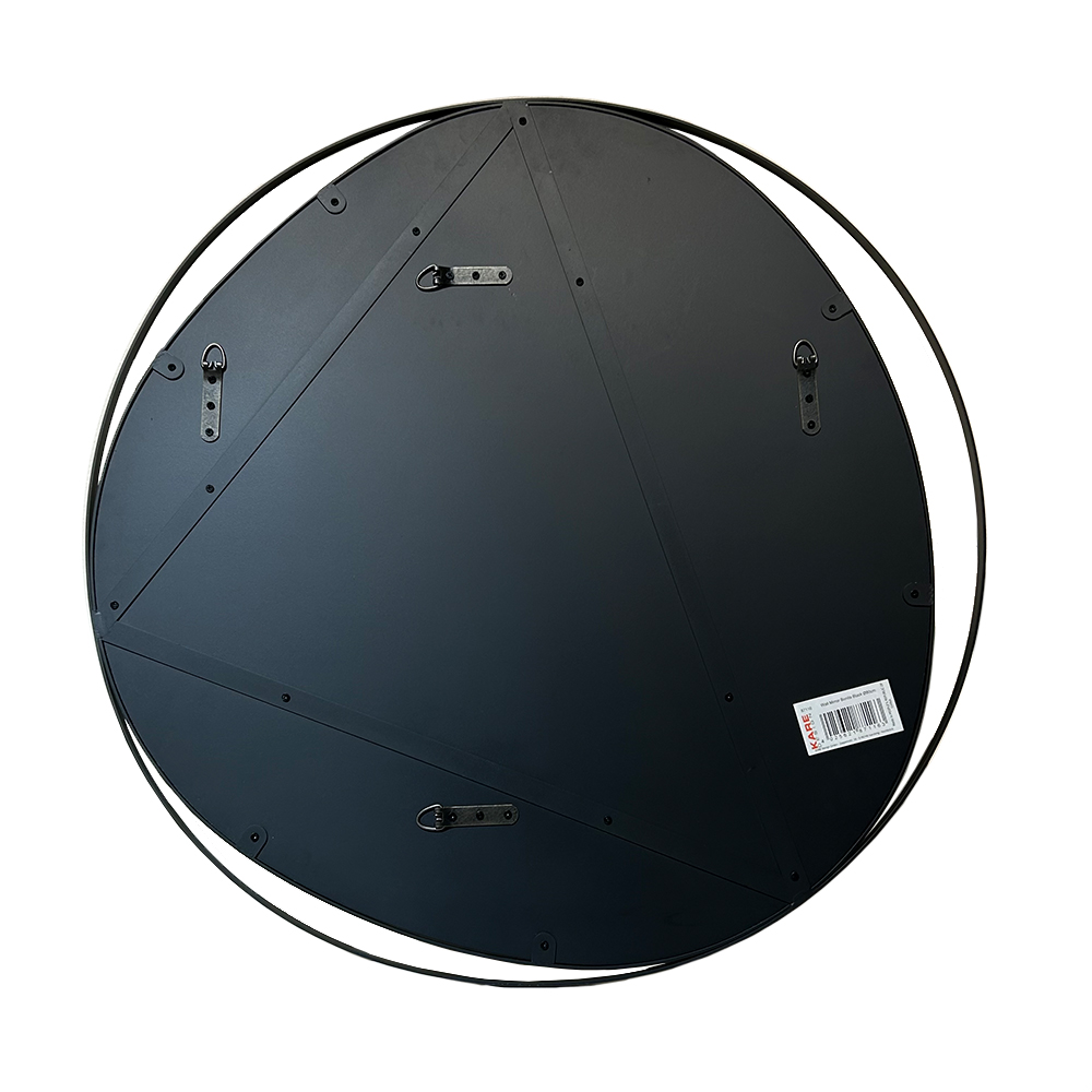 ボニータ ブラック O80cm ウォールミラー - ミラー・鏡の通販 ｜【KARE