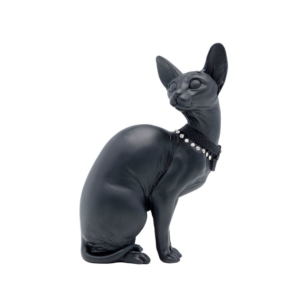 廃番】シッティングキャットオードリー デコフィギア - オブジェ・置物