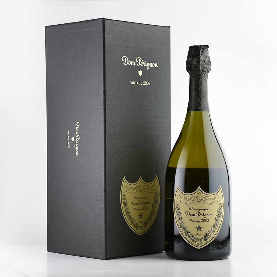 Dom Pérignon ラベイシャンパン 2003年ヴィンテージ 木箱入り Dom