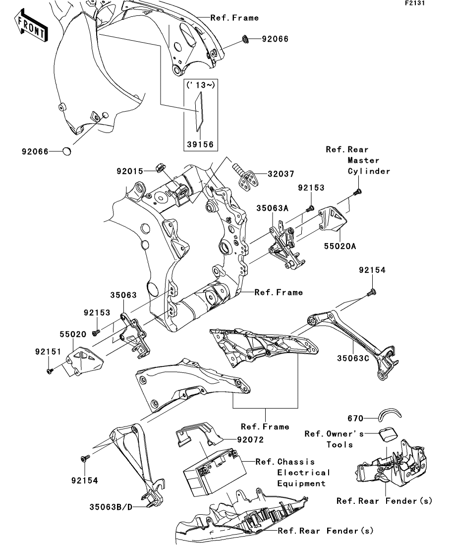 カワサキパーツ/ウエア＆グッズオンラインショップパーツ選択