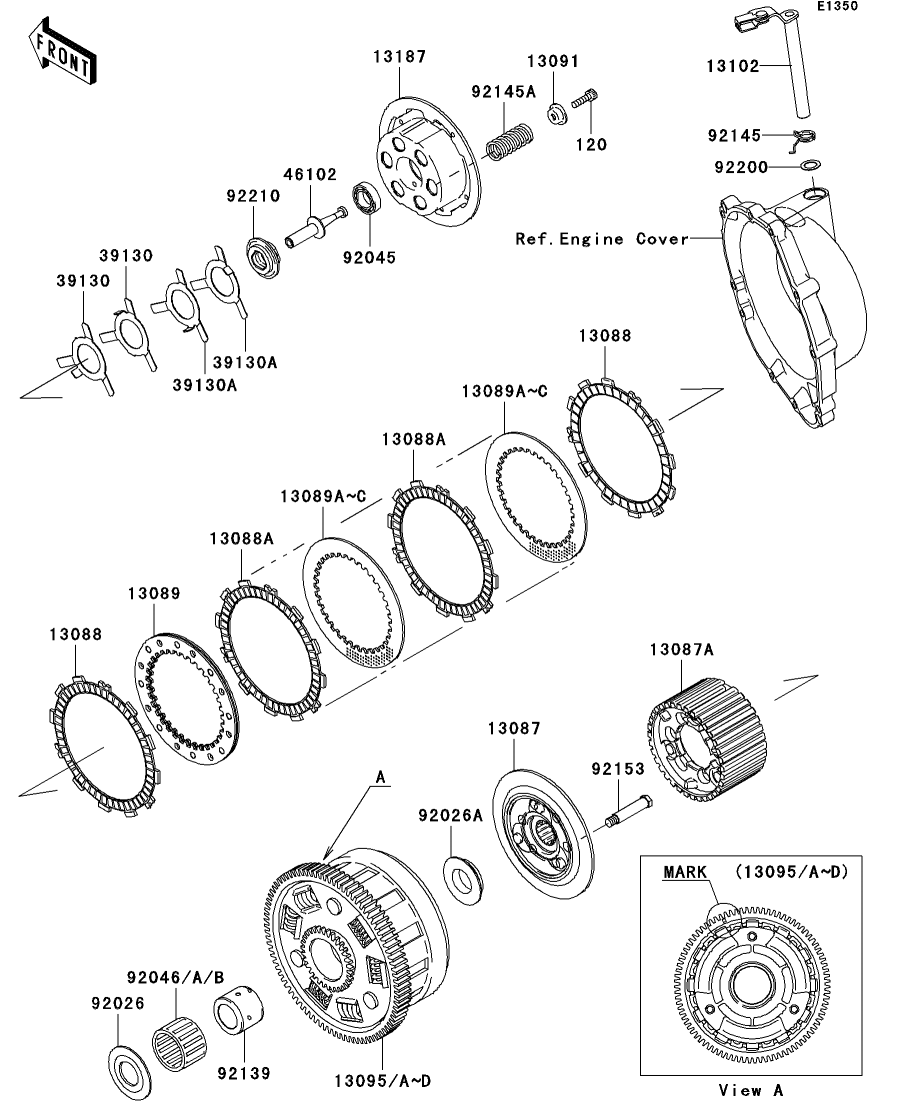 カワサキパーツ/ウエア＆グッズオンラインショップパーツ選択