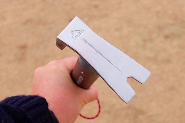 チタンペグにおすすめのハンマー ”MSR ステイクハンマー” – 風街道具店