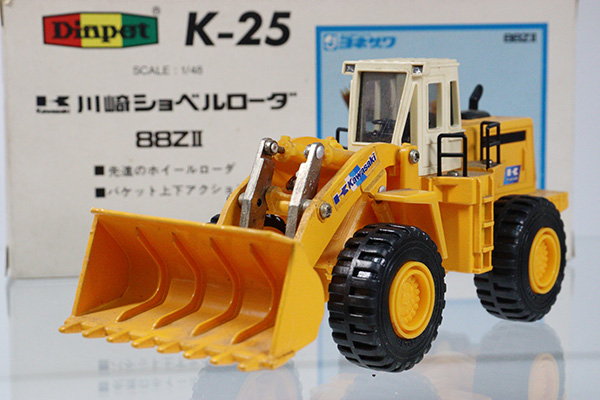 ミニカーショップ ケンボックス ダイヤペット☆K-25☆川崎ショベル