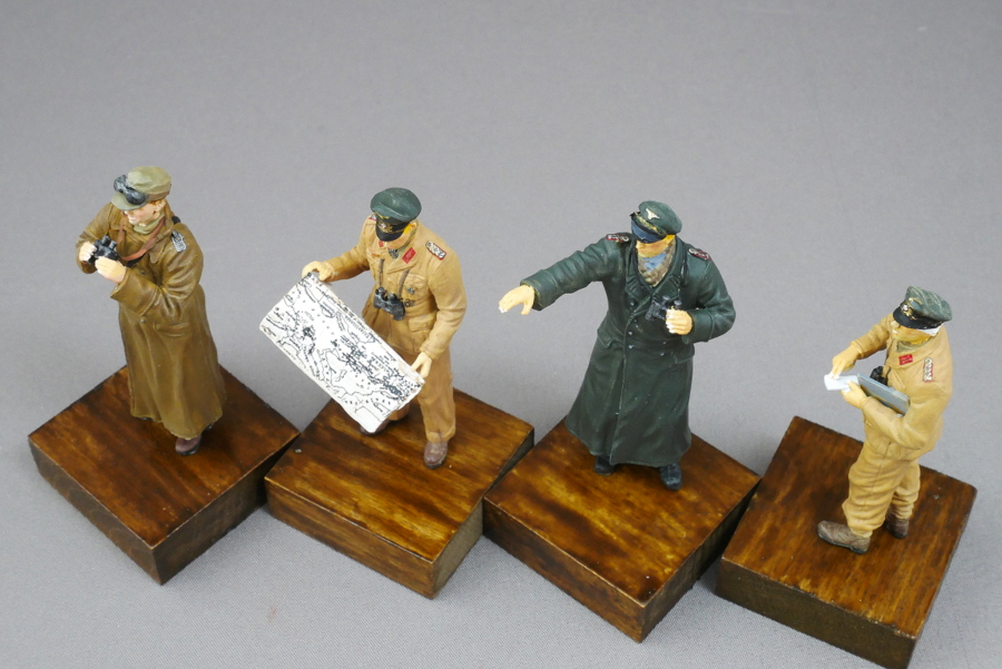 WWII 砂漠の狐 ドイツアフリカ軍団 ロンメル将軍＆将校 北アフリカ