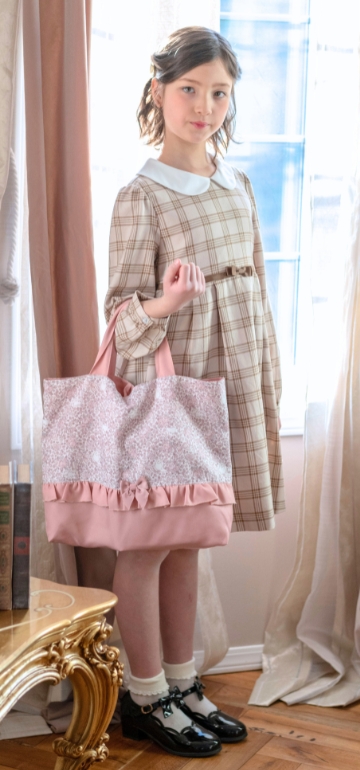 上品白襟ワンピース＆ノーカラーボレロスーツ コーデ TK1121