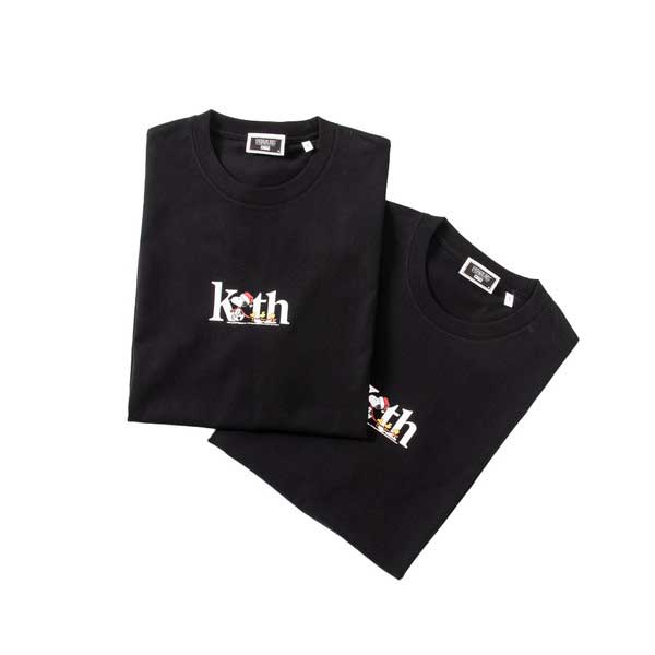 Kith for Peanuts Snoopy Serif Tee キス ピーナッツ スヌーピー