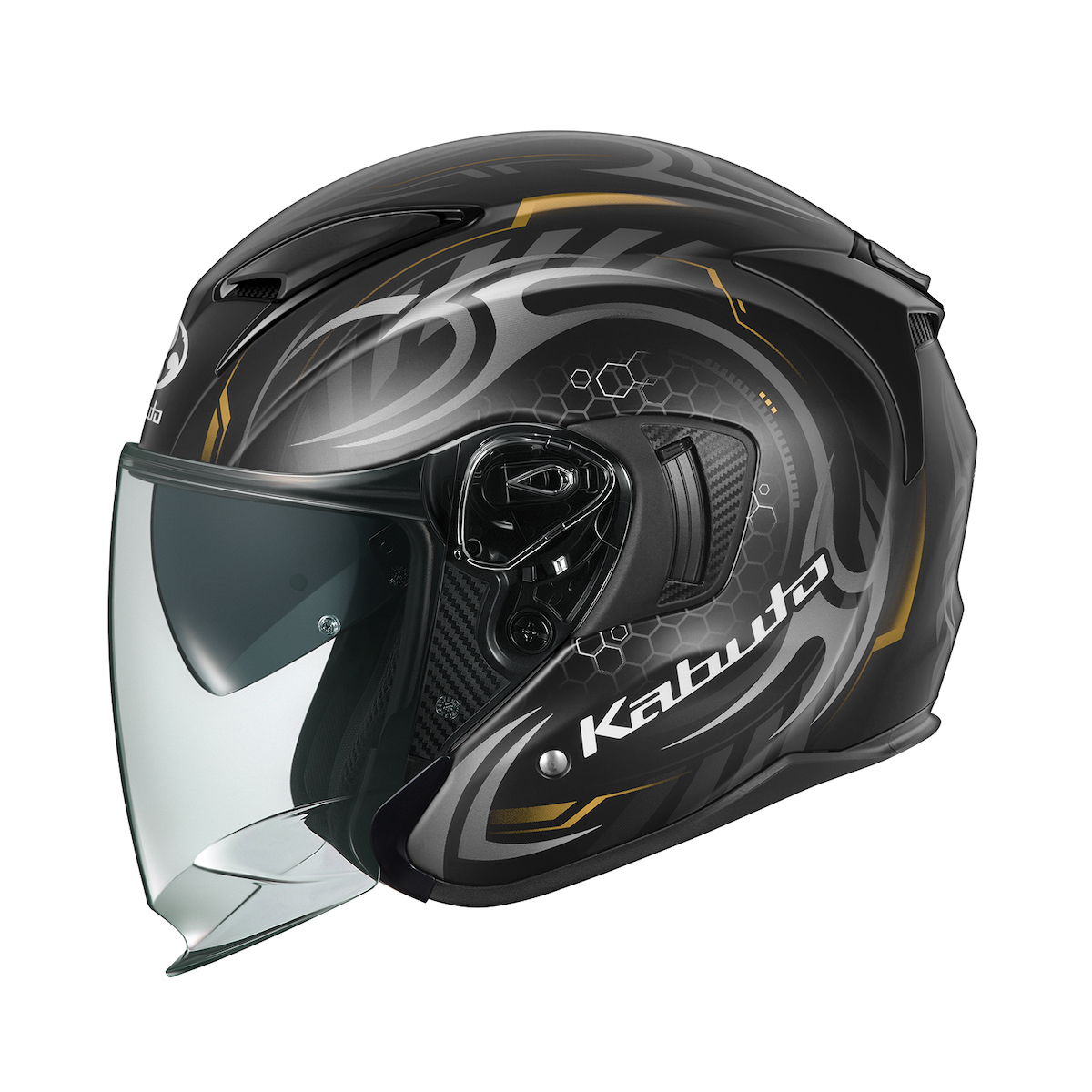 オージーケーカブト、新型オープンフェイスヘルメット「EXCEED-2 CYBER