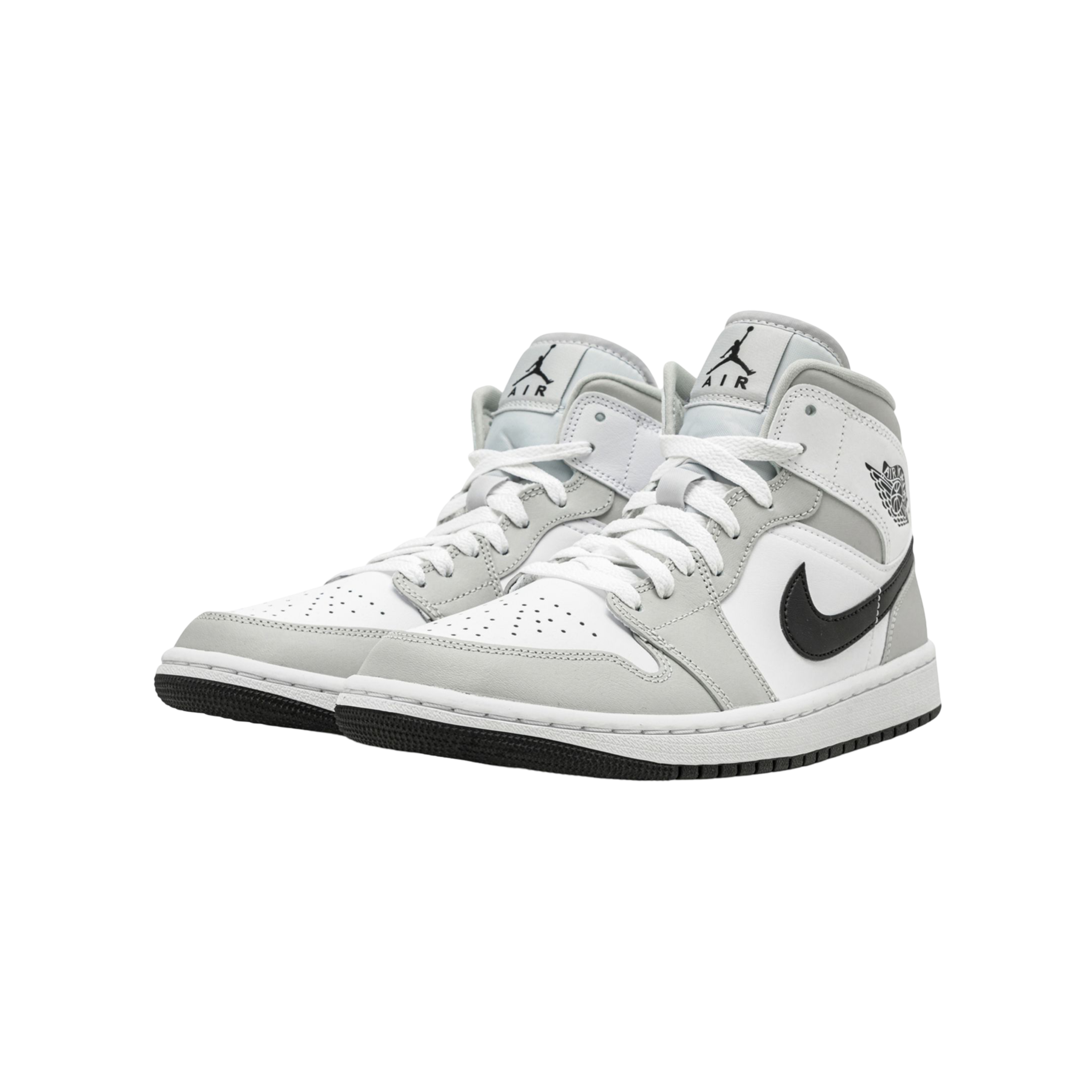 Air Jordan 1 Mid Light Smoke Grey - KICKOUT