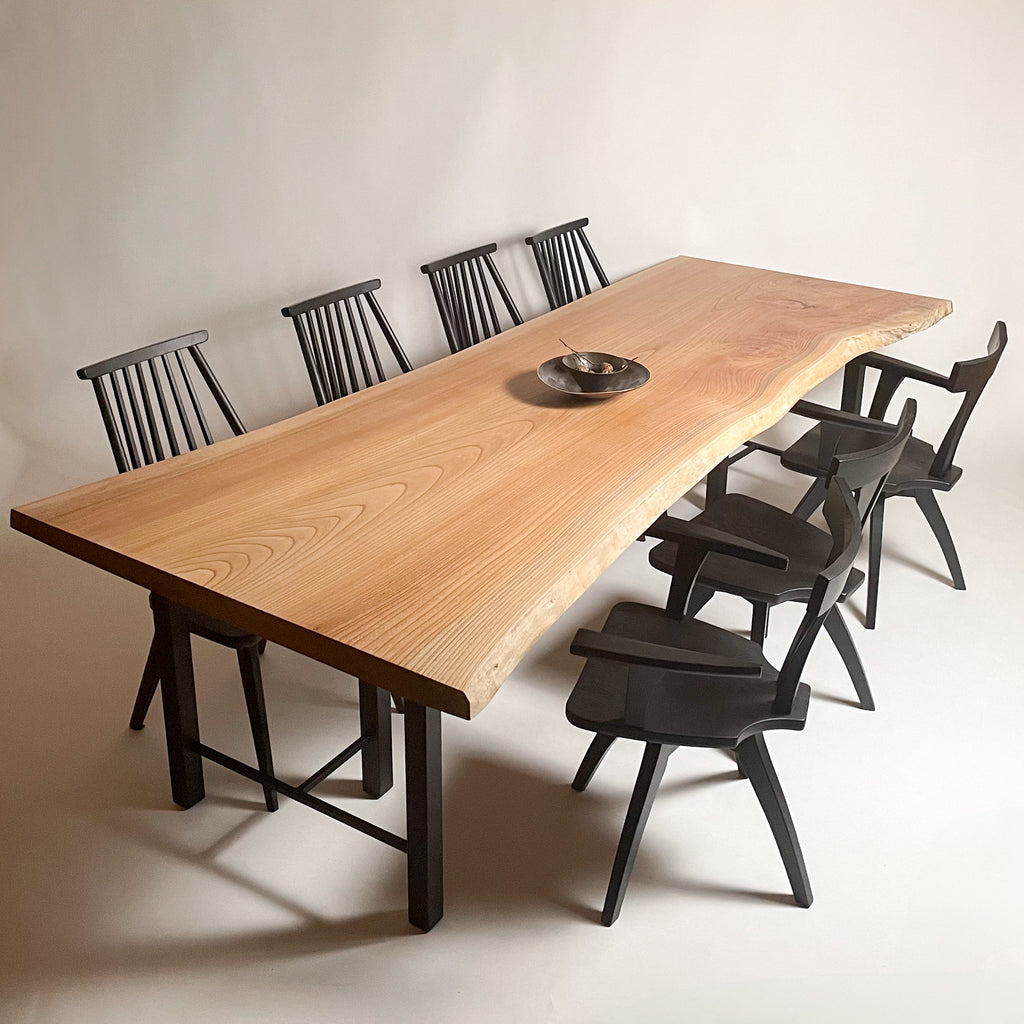 KIDOMEIMOKU 欅一枚板ダイニングテーブル｜260cm(8人掛け) – 【公式
