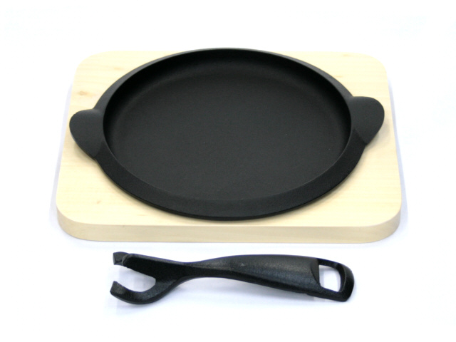 南部鉄器 岩鋳 ステーキ皿 Y丸(小) の通信販売 - 【南部鉄器 岩鋳通販