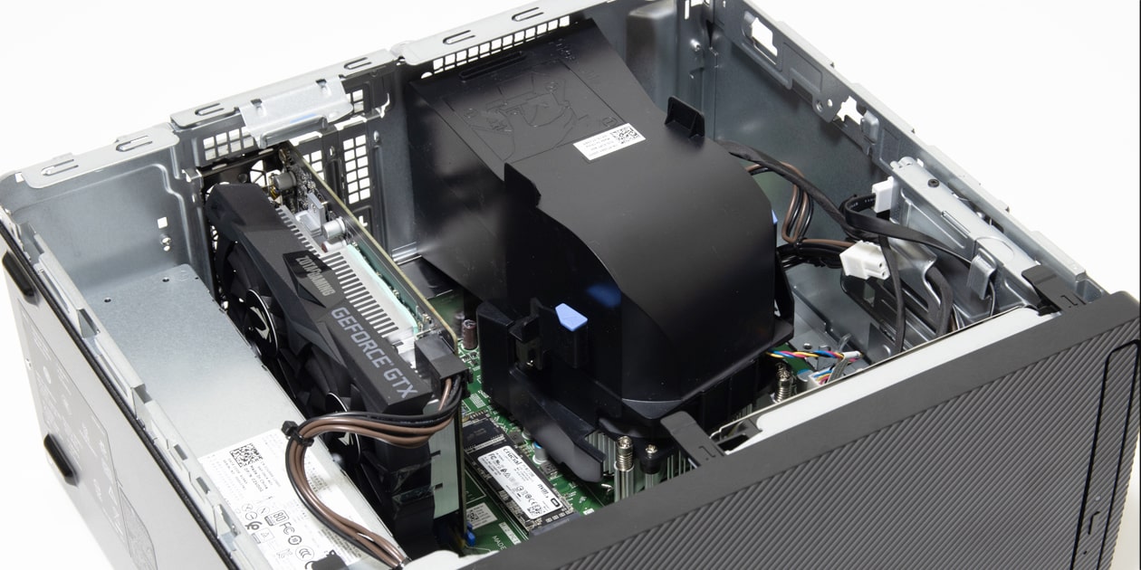 Inspiron 3881をメモリー増設＆SSD換装＆グラボ追加でゲーミングPCに