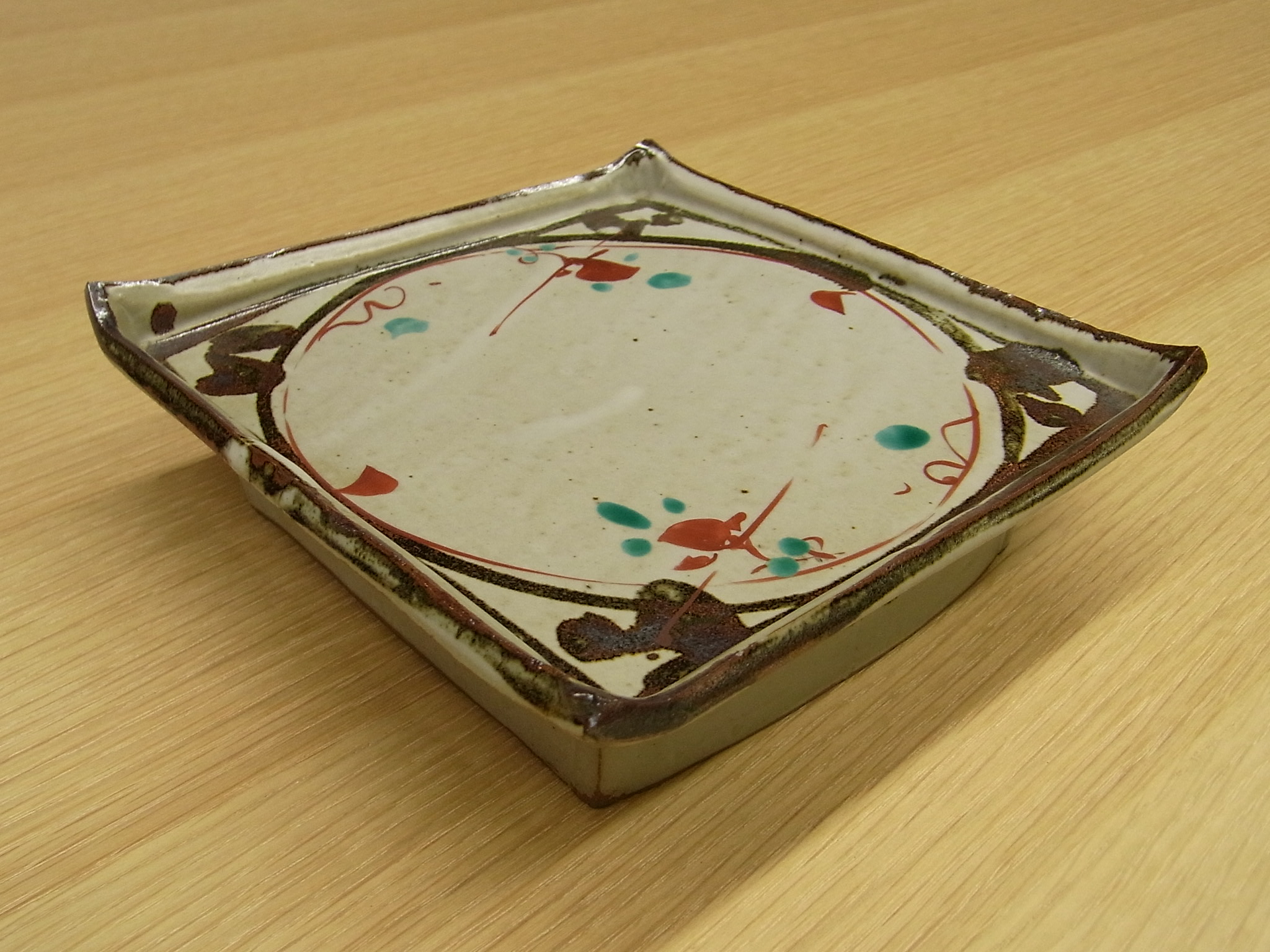 陶芸家佐藤敏の角皿 【公式通販】