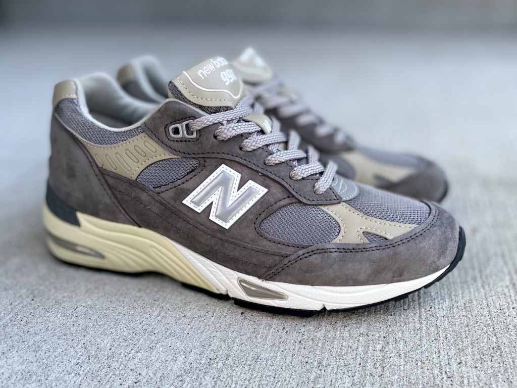 ニューバランスのUK40周年記念モデル「M991 UKF（グレー）」を
