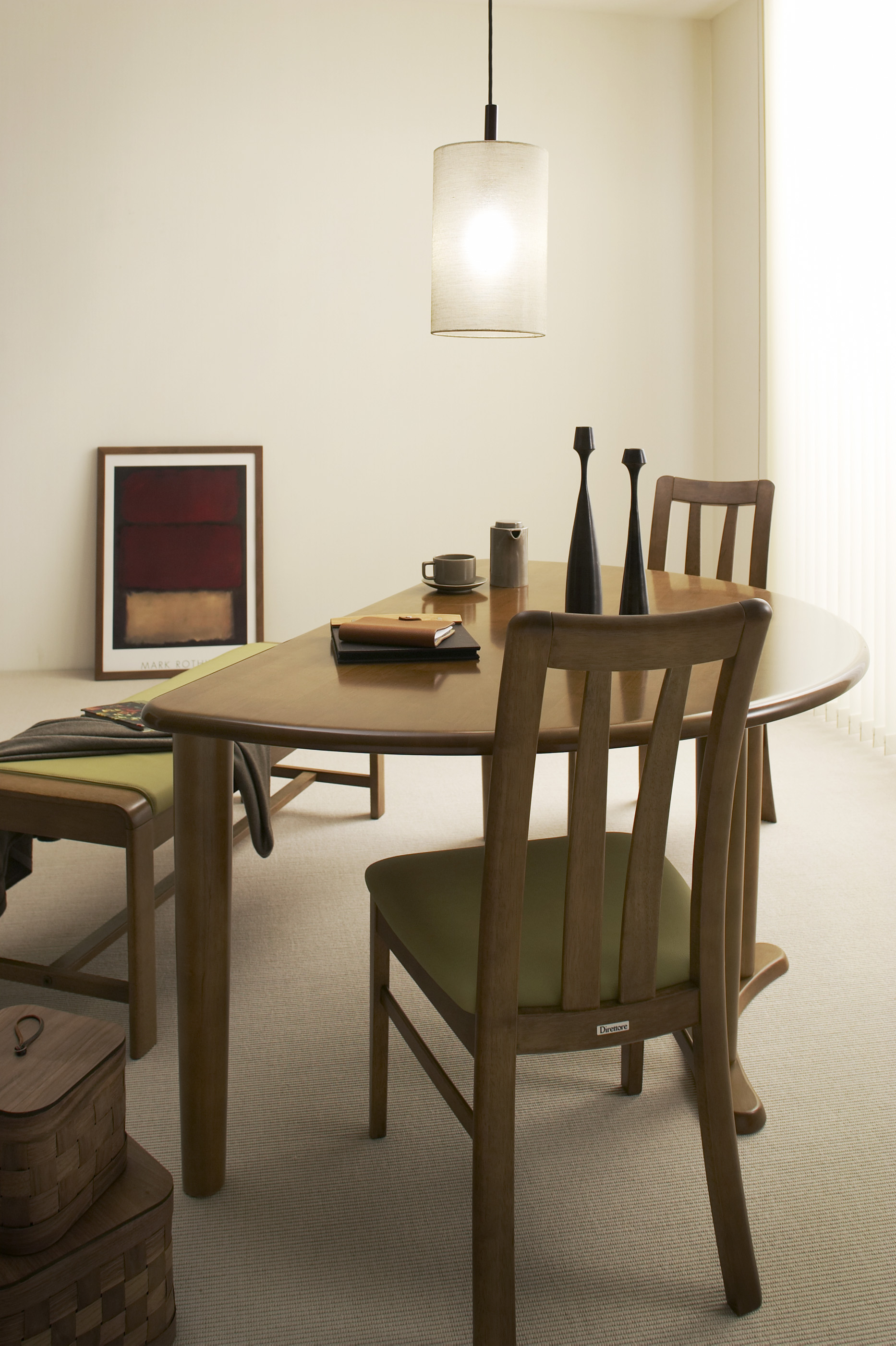 KARIMOKU 半円テーブル - 幸田家具