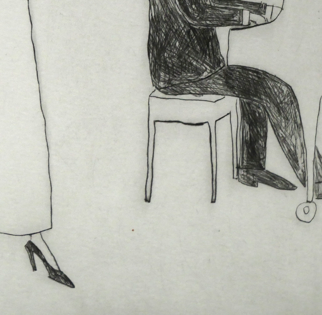 大橋歩「アンコールの軽やかな音色」銅版画 絵画買取・販売の小竹美術