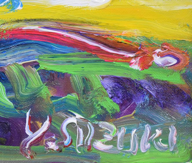 鈴木康雄「薔薇」油絵・F10号 絵画買取・販売の小竹美術