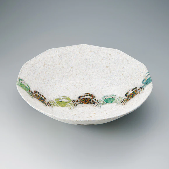 釉刻色絵金銀彩鉢(伊藤 北斗)｜ギャラリージャパン