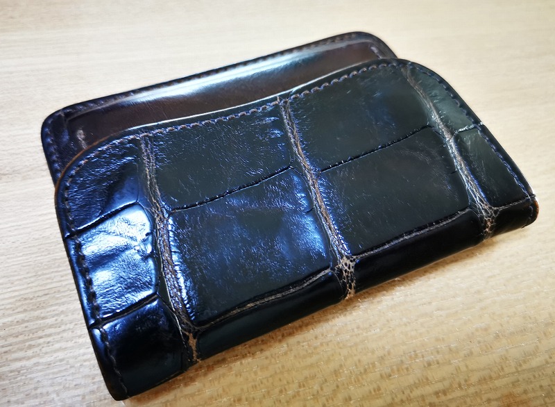 7年間使用したWILDSWANS Tongue(クロコ)のエイジングについて - こづだん